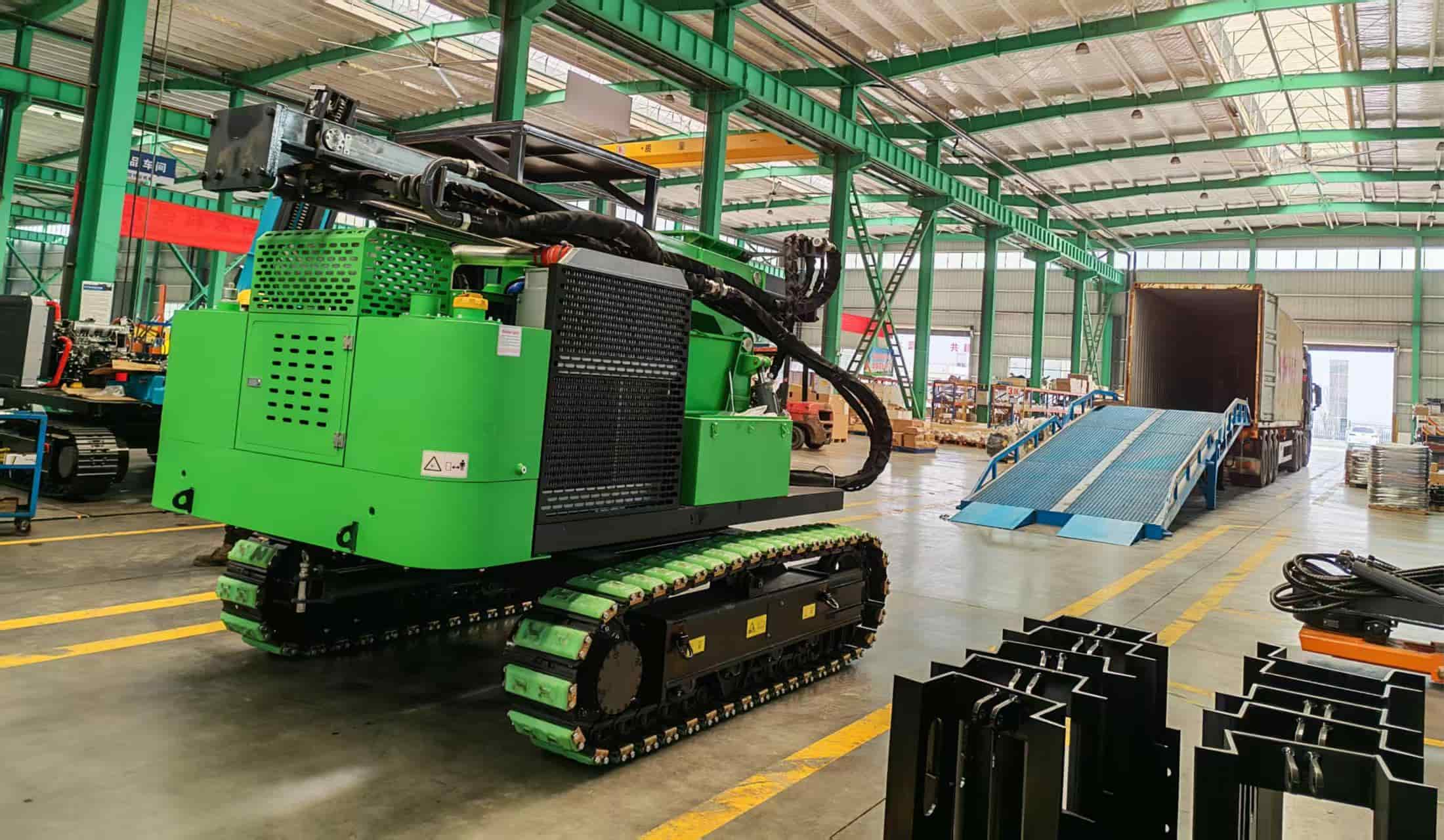 Navios TZ536 personalizados para o Catar: uma central multifuncional para estacas solares.